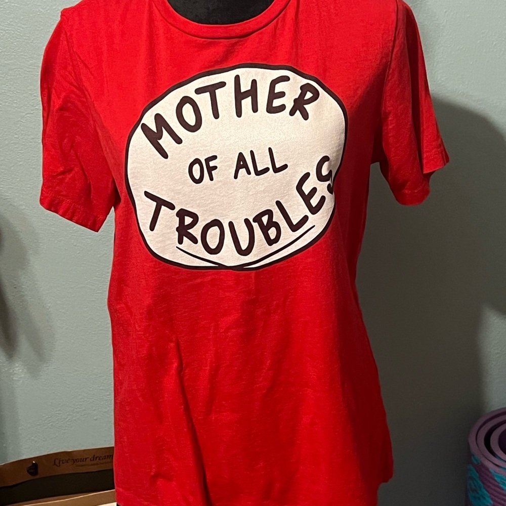 Red Graphic  T-Shirt